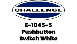 Challenge Pushbutton Switch White | E-1045-5