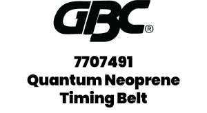 GBC Quantum Neoprene Timing Belt | 7707491