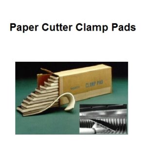 Paper Cutter Clamp Pads