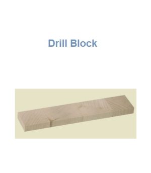 1-1/4" X 6" X 3/8" Drill Block