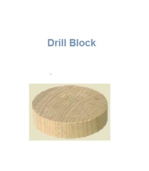 3" Diameter Drill Block
