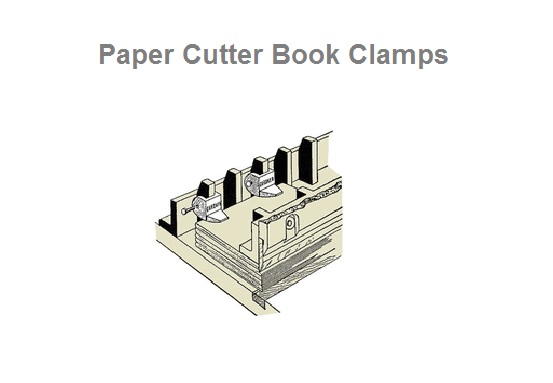 Paper Cutter Book Clamps